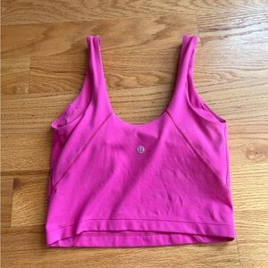 Lululemon Sonic Pink Align Tank RARE